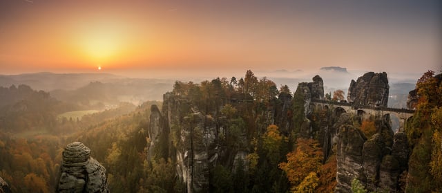 Image of the Bastei  Bridge 