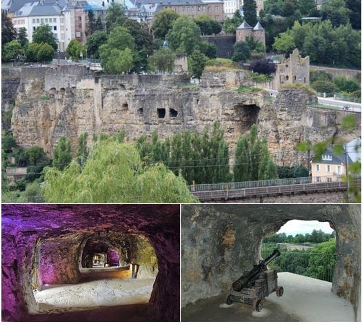 Images of the Bock Casemates