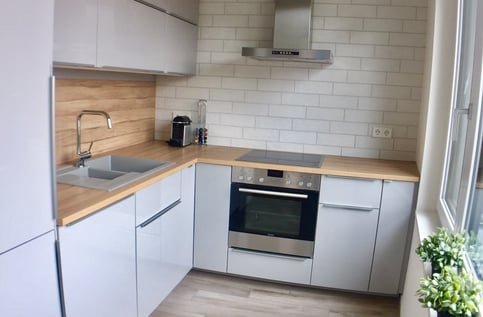 Dwellworks serviced apartment Ohmstrasse kitchen