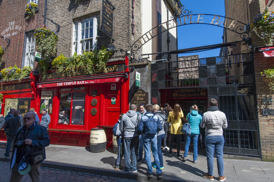 Image of residents exploring Ireland