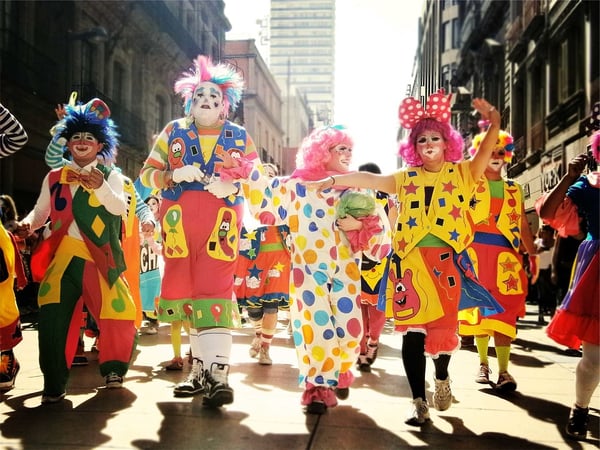 Image of clowns