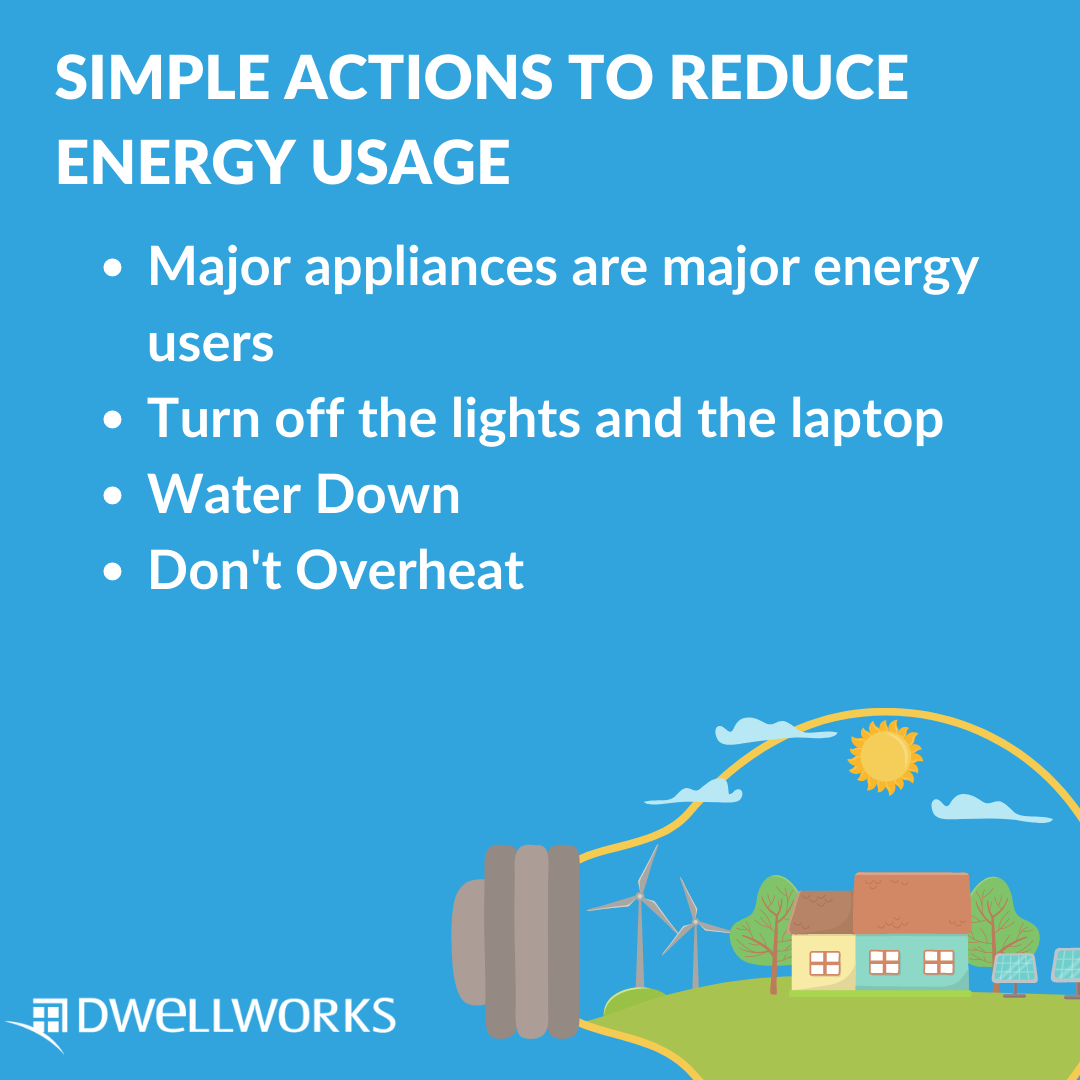 Copy of take simple actions to reduce energy usage and further control their energy costs
