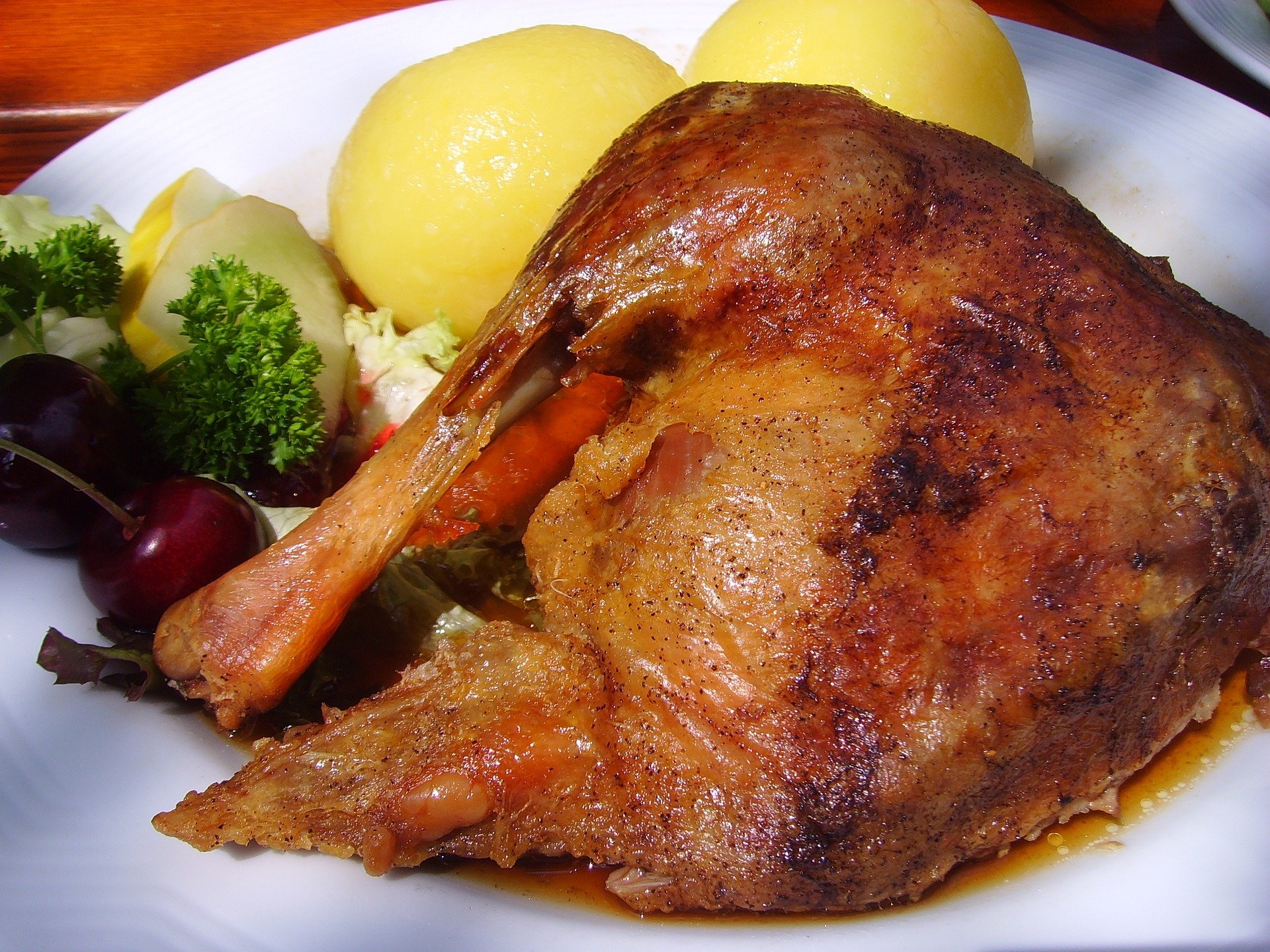 An image of roast goose