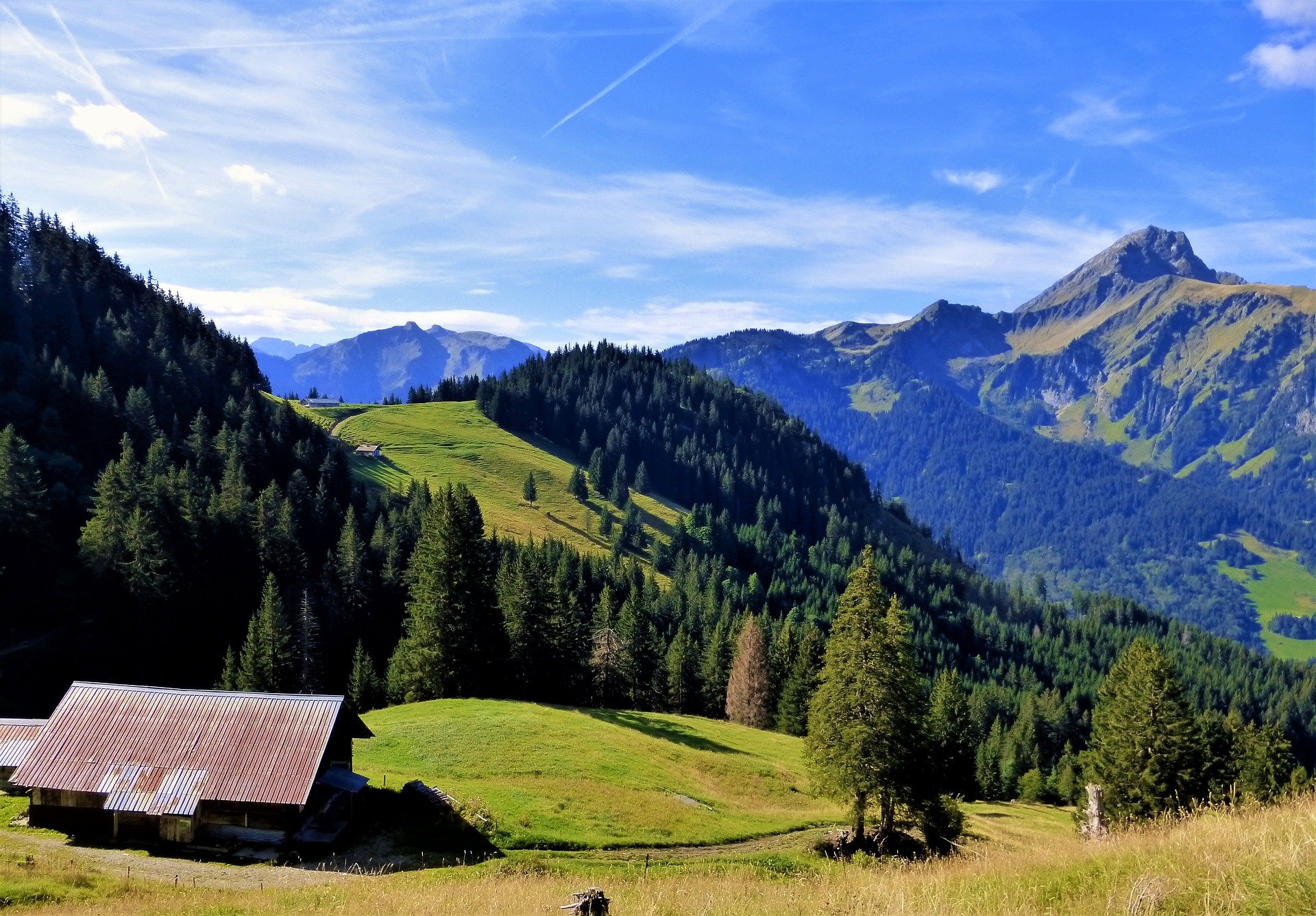 Горы альпы во франции фото