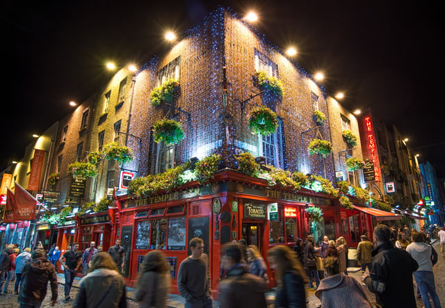 Image of Temple Bar area in Dublin