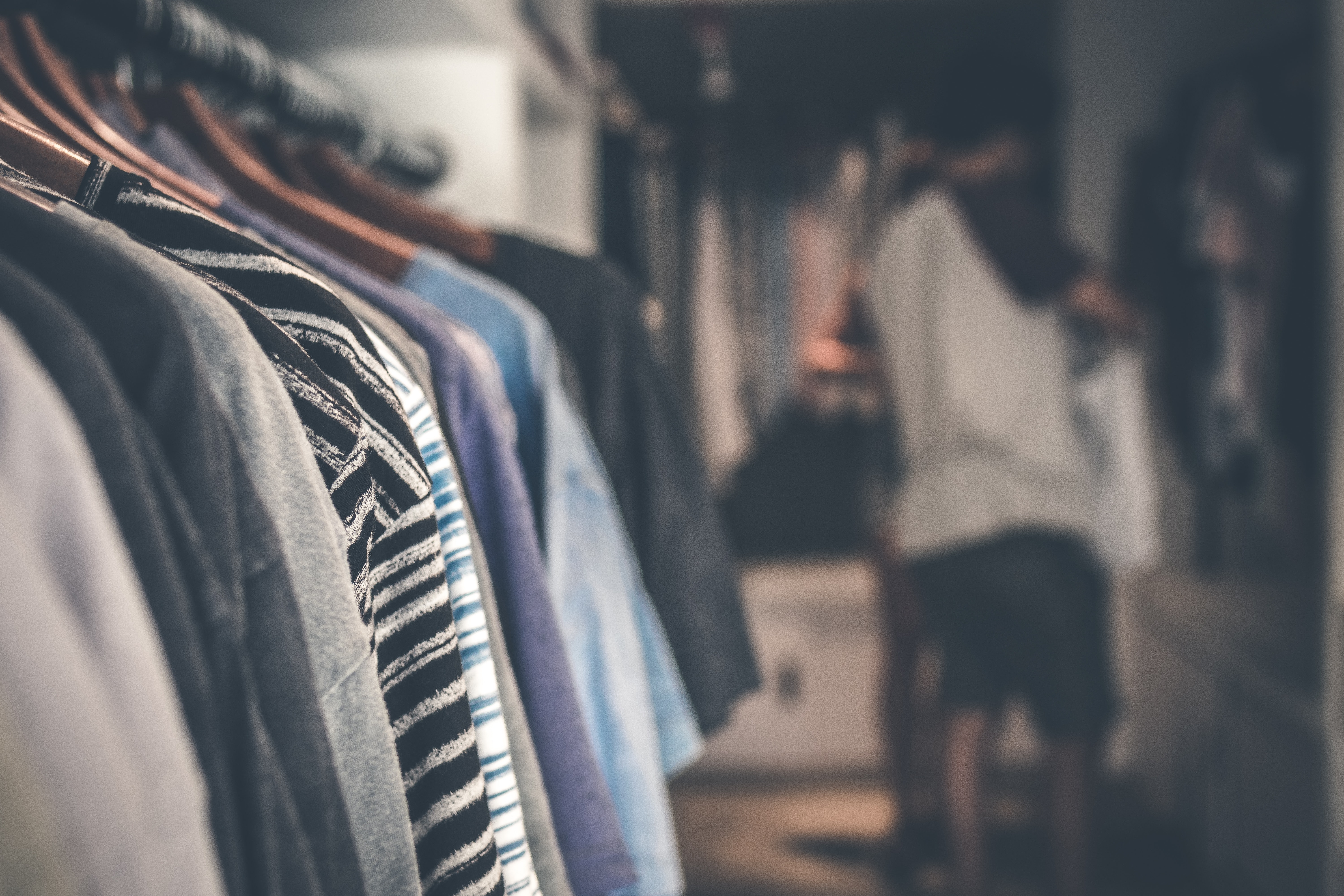 Image of a closet in a corporate housing unit 