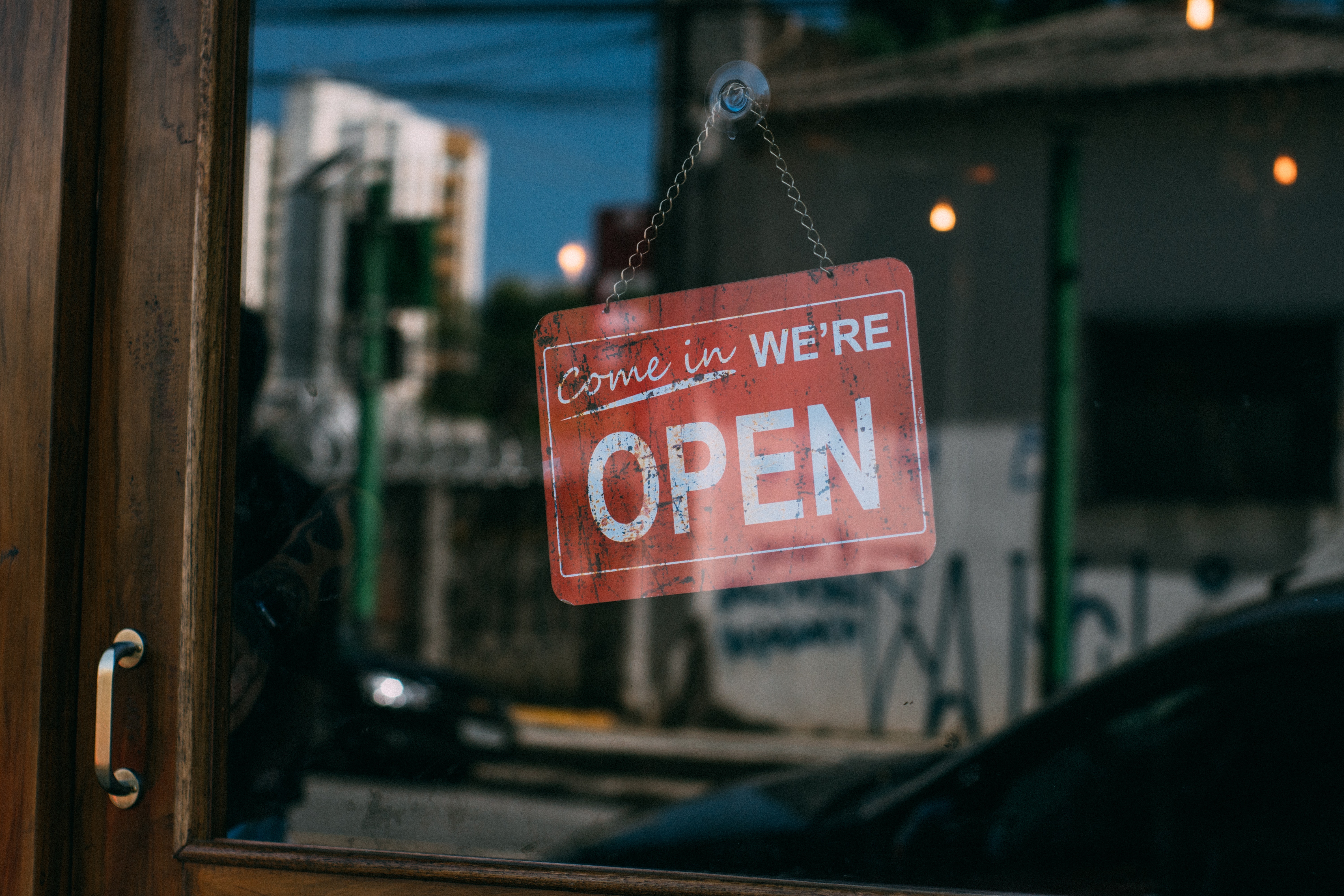 Image of a furniture storefront