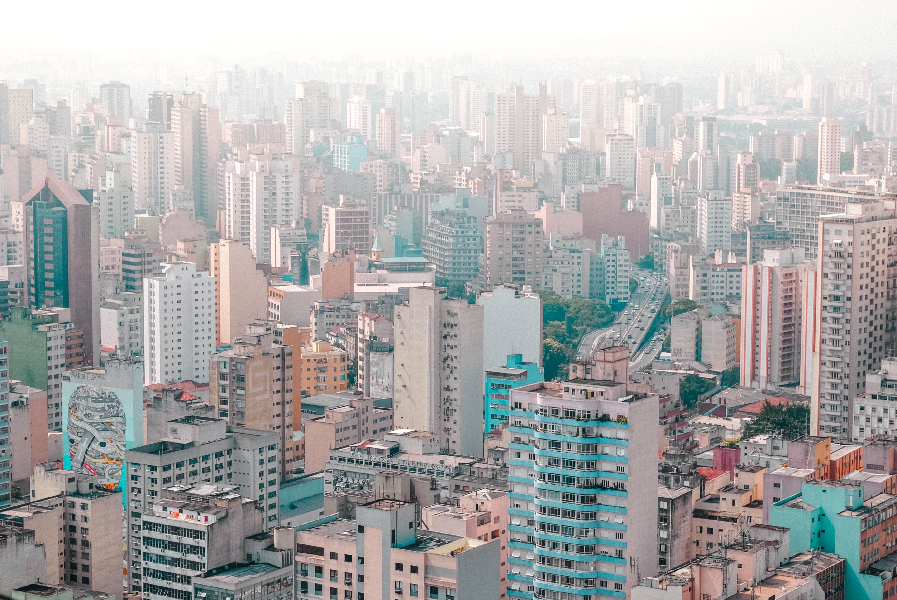 Image of buildings in Sao Paulo, Brazil