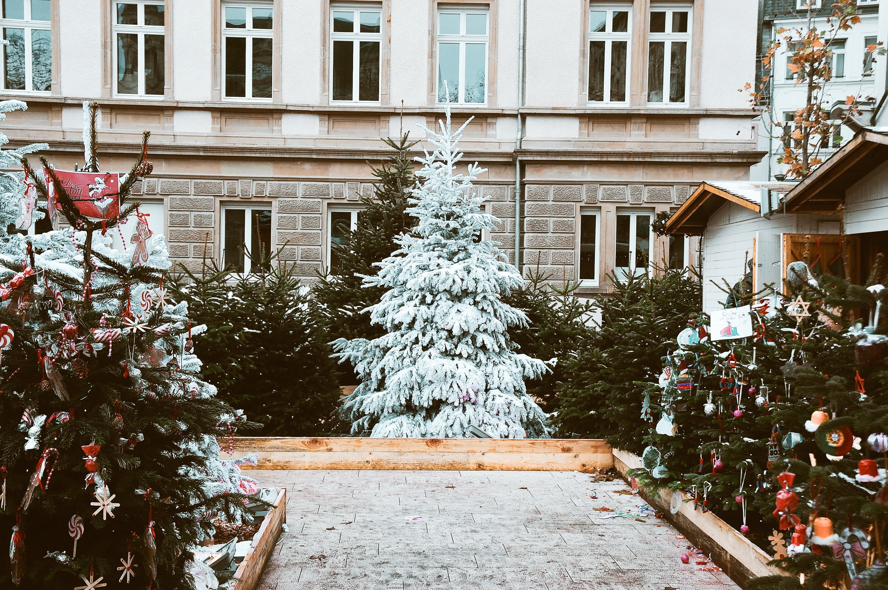 Image of Luxembourg City in the winter