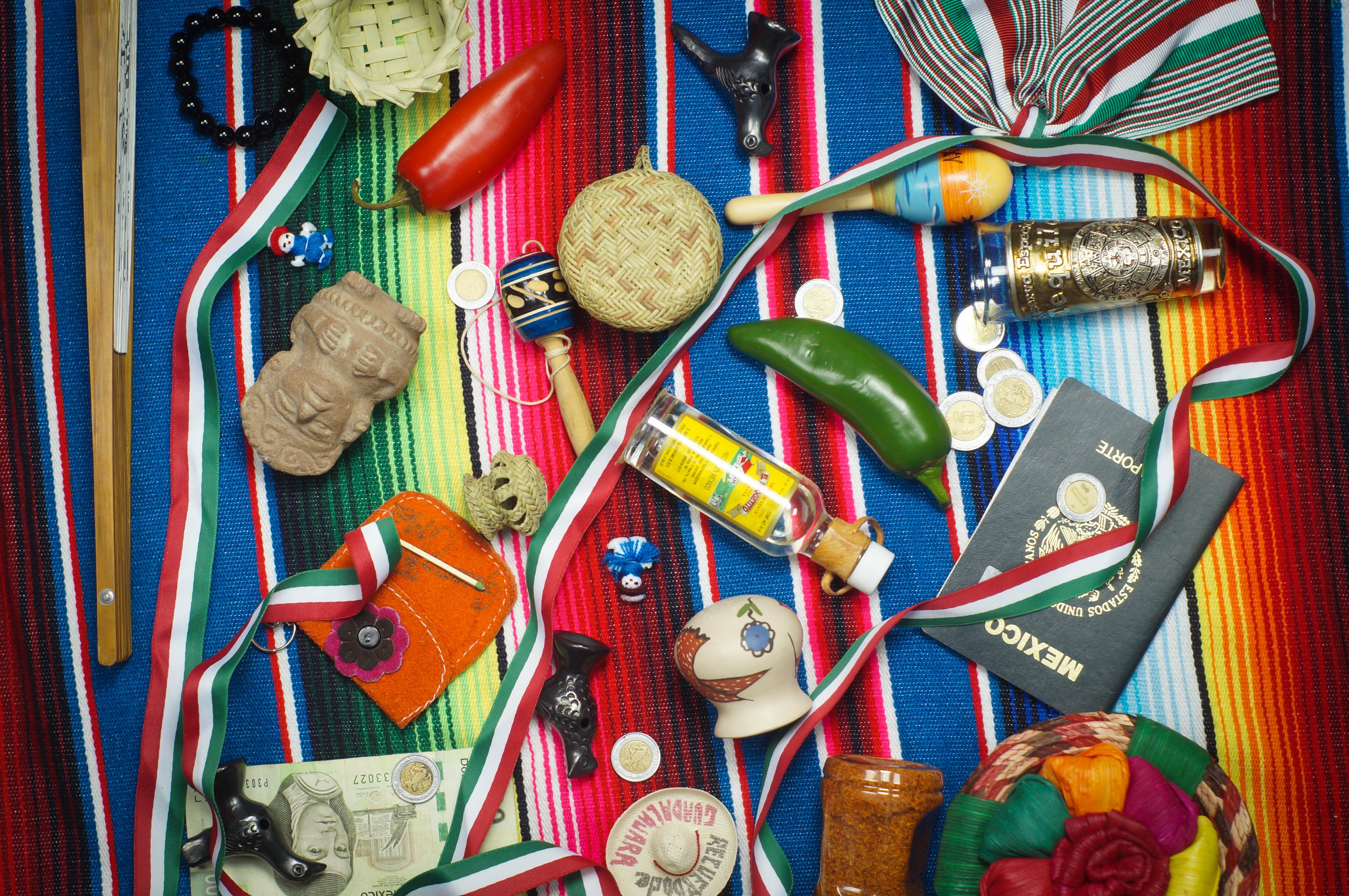 Image of assorted items in Mexico City
