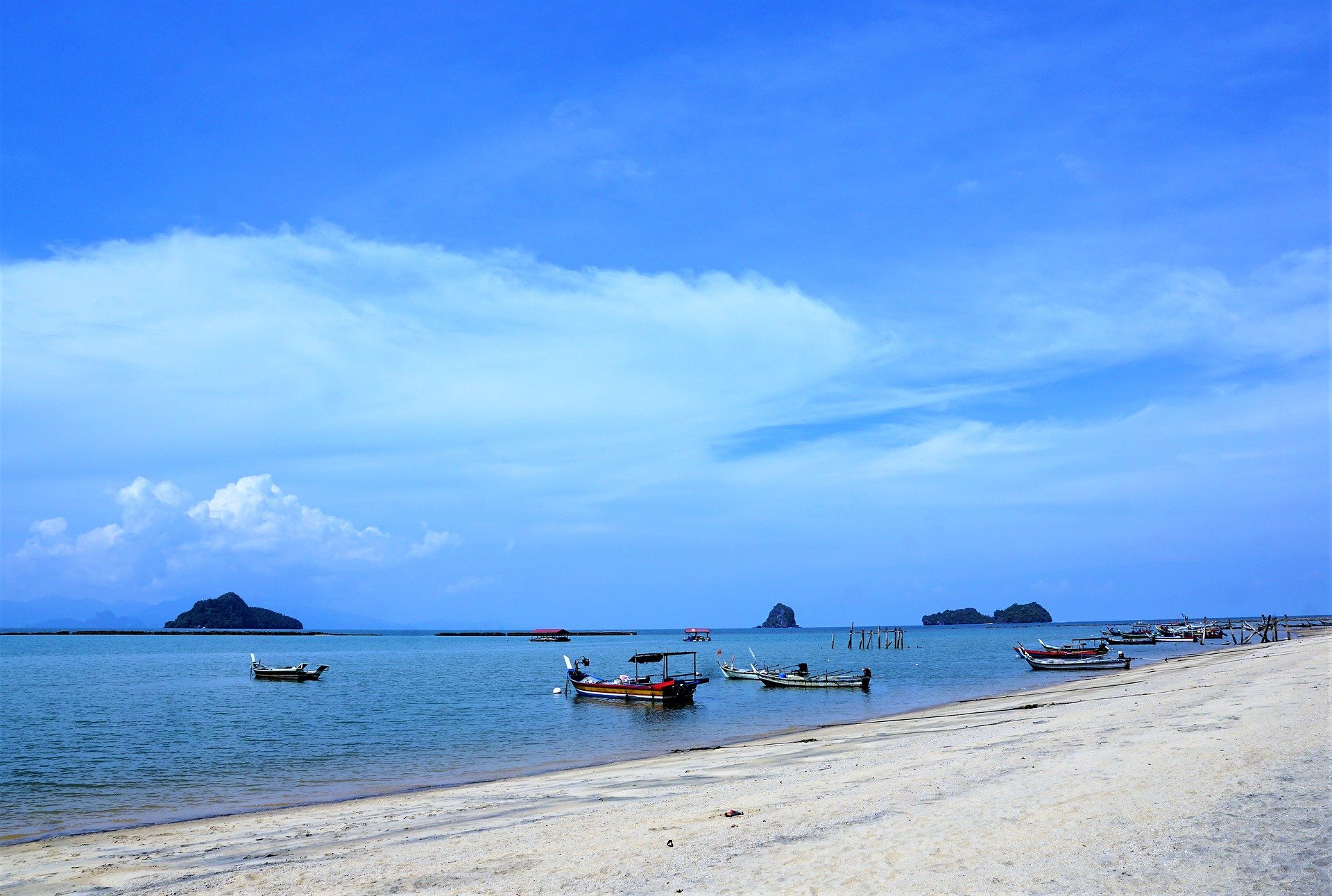 Image of a beach in Malaysia