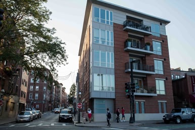 image of housing in Boston's North End