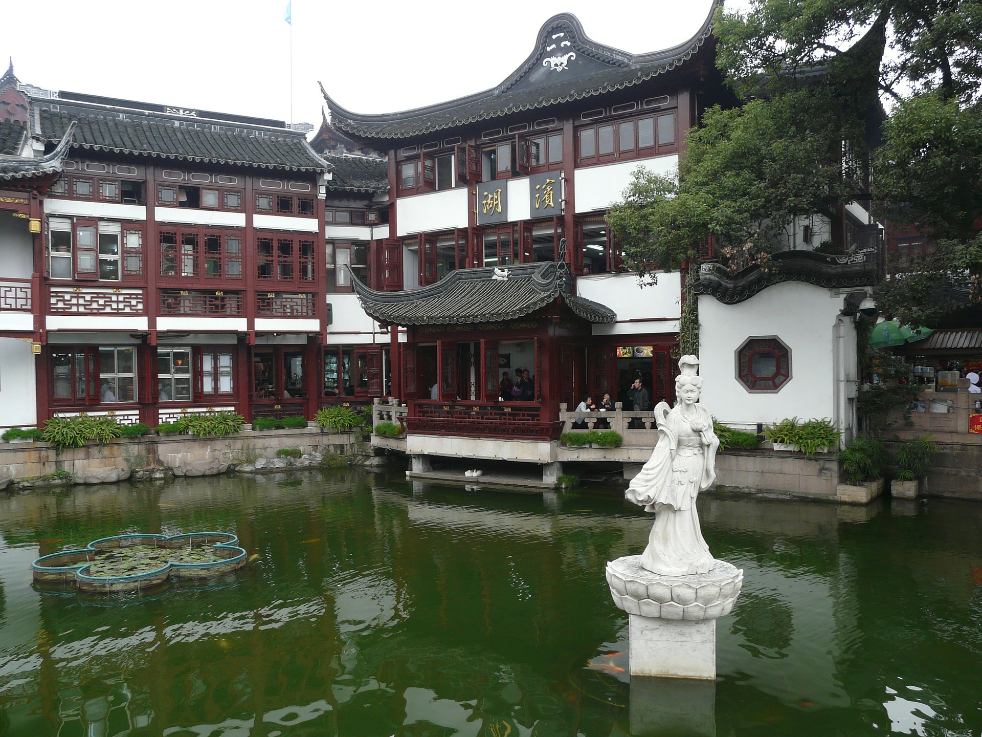 Image of a historic area in Shanghai