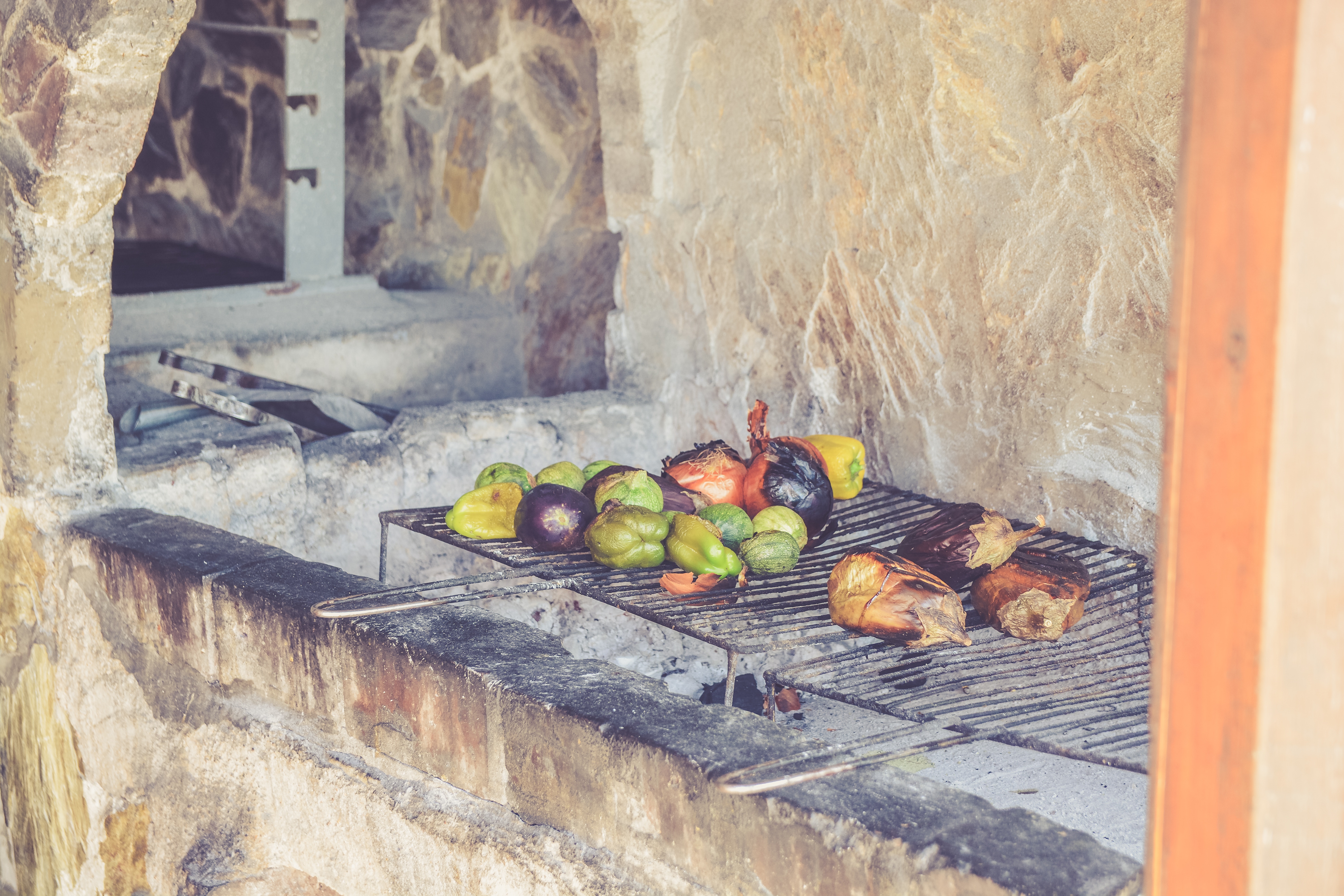 Image of grilling food