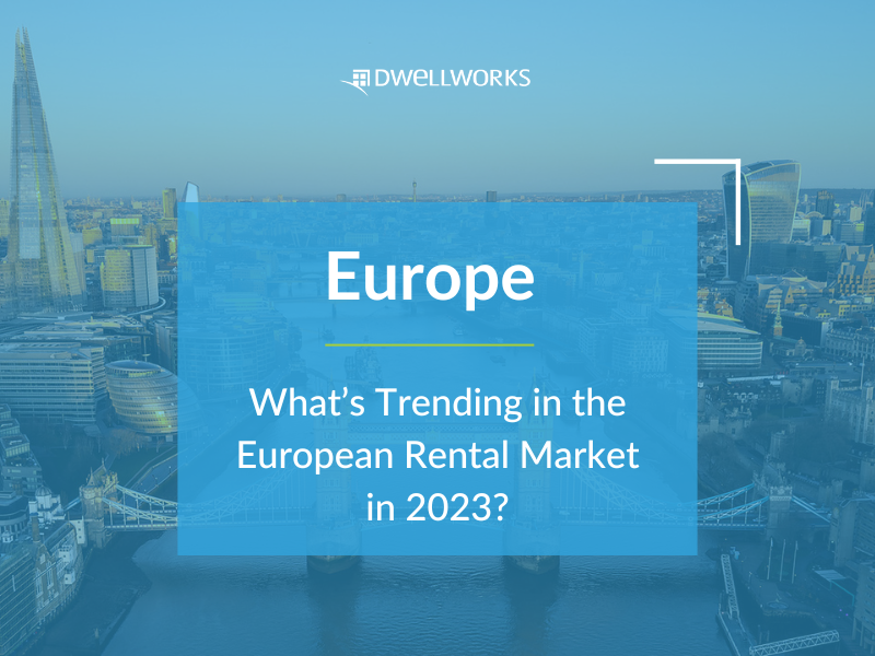  An overlook of a European city with the brand logo at the top and a blue banner in the middle that has the blog title.